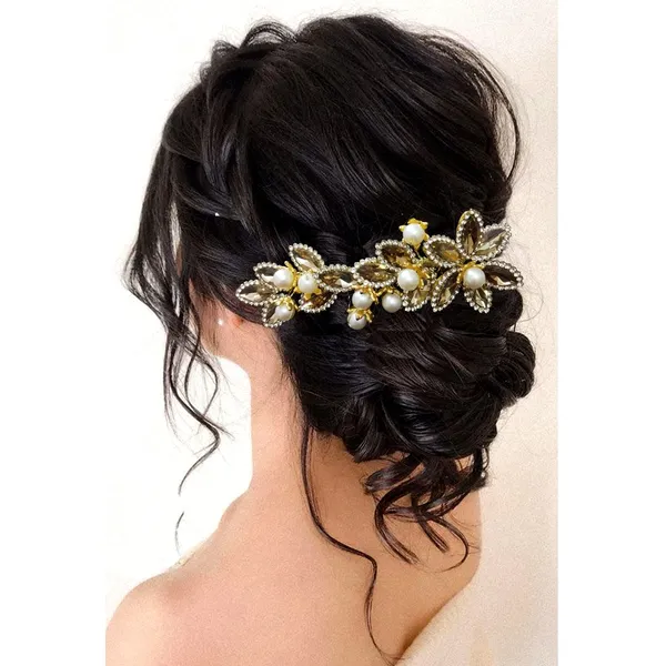Golden_Barrate_Hair_Pin_For_Women_&_Girls