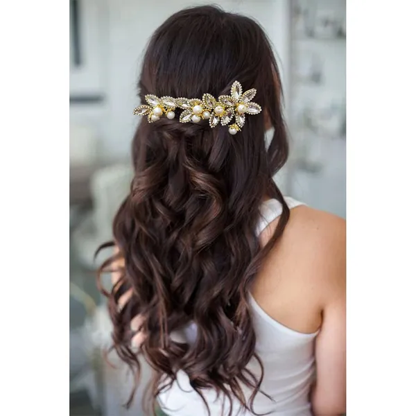 White_Barrate_Hair_Pin_For_Women_&_Girls