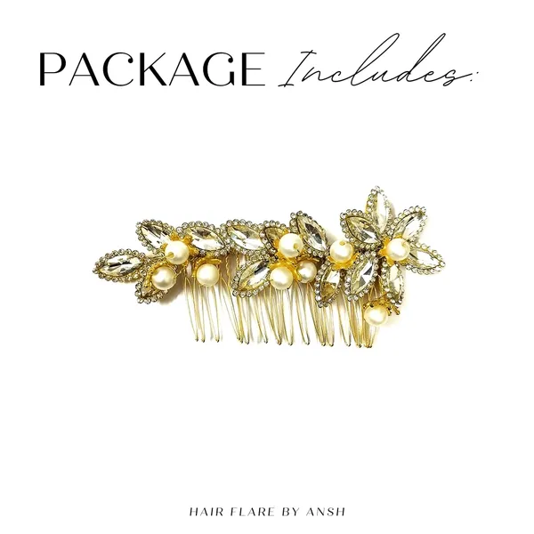 White_Barrate_Hair_Pin_For_Women_&_Girls