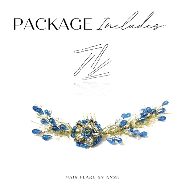 Blue_Stones_And_Pearls_Made_Floral_Designed_Artificial_Barrate_Hair_Pins_For_Women_&_Girls