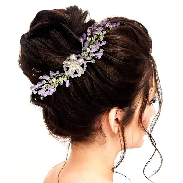 Purple_Stones_And_Pearls_Made_Floral_Designed_Artificial_Barrate_Hair_Pins_For_Women_&_Girls