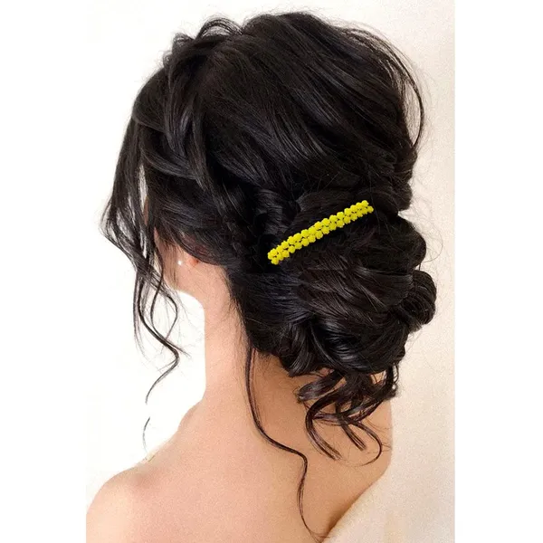 Baby_Pink,_Yellow_&_Sky_Blue_Stones_And_Pearls_Made_Artificial_Hair_Pins_For_Women_&_Girls