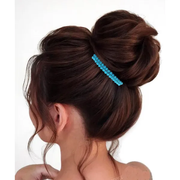 Baby_Pink,_Yellow_&_Sky_Blue_Stones_And_Pearls_Made_Artificial_Hair_Pins_For_Women_&_Girls