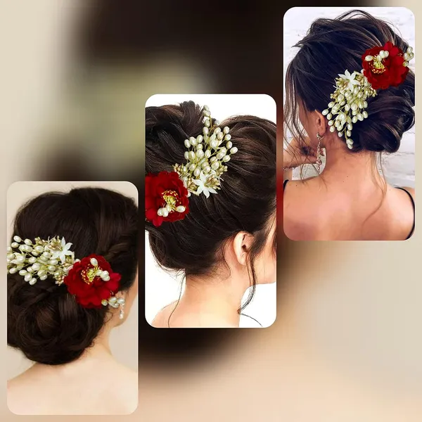 Red_Artificial_Peony_Flower_With_Pearl_Hair_Comb_Slide,_Hair_Juda_Bun_Accessories_For_Girls_&_Women_(14_X_8_X_4_Cm)