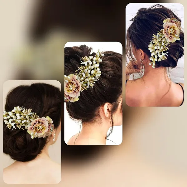 Peach_Artificial_Peony_Flower_With_Pearl_Hair_Comb_Slide,_Hair_Juda_Bun_Accessories_For_Girls_&_Women_(14_X_8_X_4_Cm)