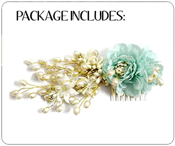 Rama_Green_Artificial_Peony_Flower_With_Pearl_Hair_Accessories_And_Hairpin_For_Women_(14_X_8_X_4_Cm)