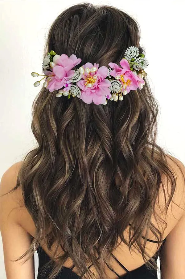 Baby_Pink_Artificial_Flowery_Hair_Accessories_For_Women_(14_X_8_X_4_Cm)