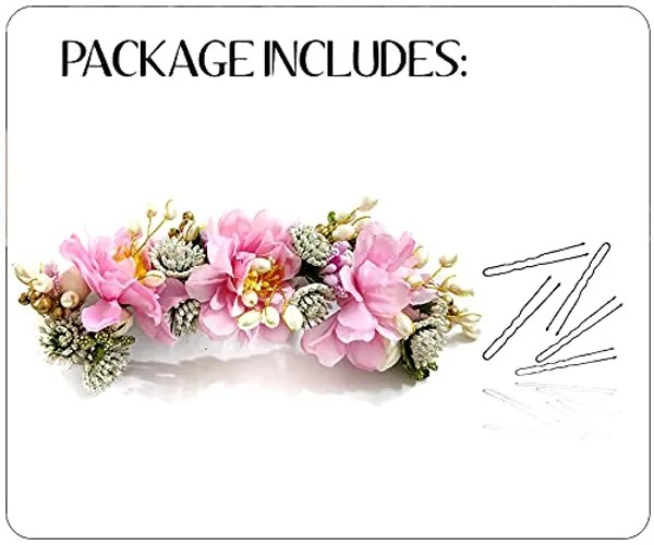 Baby_Pink_Artificial_Flowery_Hair_Accessories_For_Women_(14_X_8_X_4_Cm)
