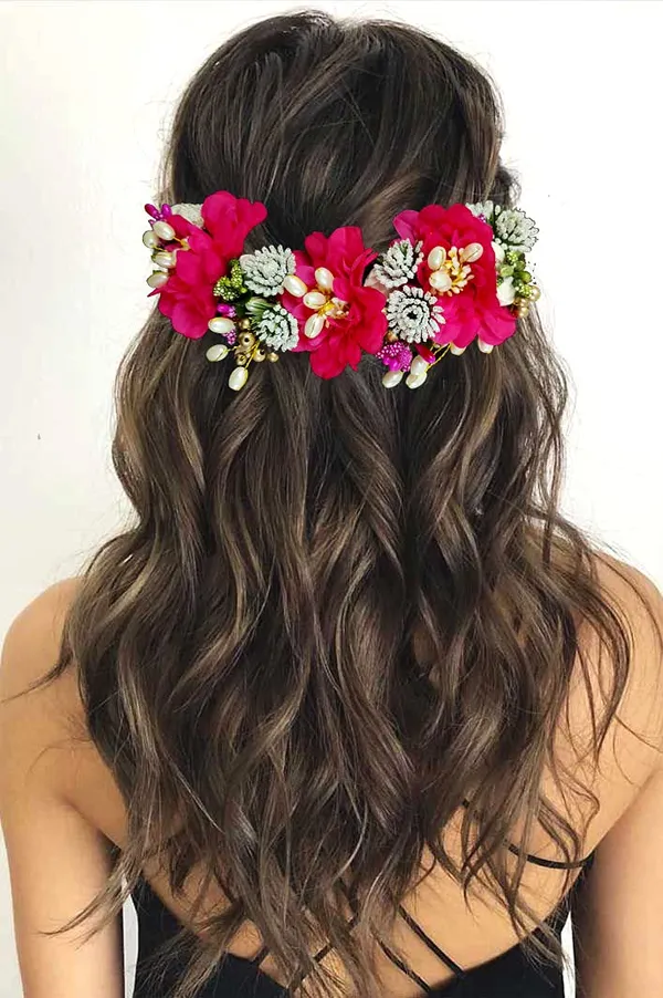 Dark_Pink_Artificial_Flowery_Hair_Accessories_For_Women_(14_X_8_X_4_Cm)