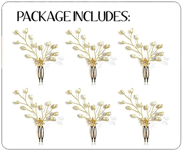 Pack_of_6_White_Artificial_Flower_Comb_Style_Hair_Accessories_For_Women