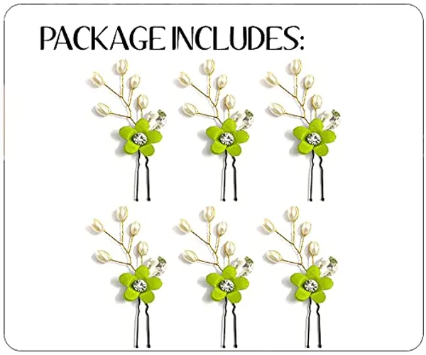 Light_Green_Artificial_Flower_With_Pearls_Hair_Pin_For_Women_&_Girls_(14_X_8_X_4_Cm)