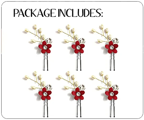 Maroon_Artificial_Flower_With_Pearls_Hair_Pin_For_Women_&_Girls_(14_X_8_X_4_Cm)