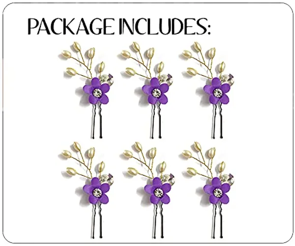 Mauve_Artificial_Flower_With_Pearls_Hair_Pin_For_Women_&_Girls_(14_X_8_X_4_Cm)