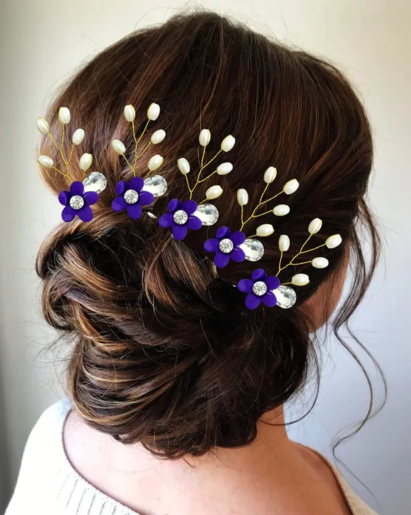 Purple_Artificial_Flower_With_Pearls_Hair_Pin_For_Women_&_Girls_(14_X_8_X_4_Cm)