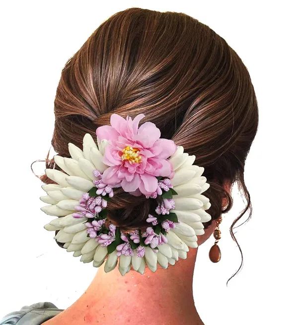 Baby_Pink_Artificial_Rose_With_Pollen_Flower_Rounded_Hair_Pin_(14_X_8_X_4_Cm)