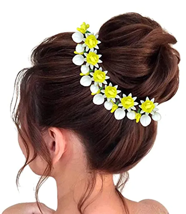 Yellow_Artificial_Small_Rose_Flower_With_Mogra_Hair_Pin_Accessories_For_Women_&_Girls_(Pak_Of_8_Pins)_(14_X_8_X_1_Cm)