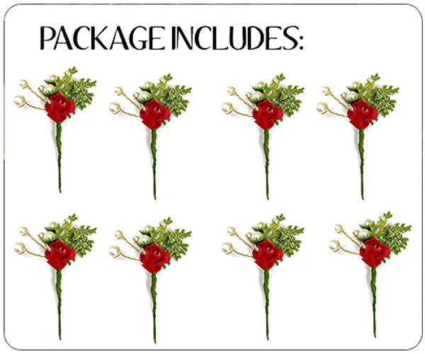 Pack_of_8_Red_Artificial_Rose_Flower_With_Mogra_Hair_Pin_Accessories_For_Women