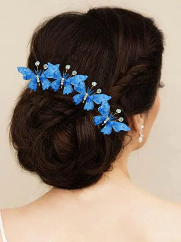 Pack_of_6_Blue_Artificial_Butterfly_Hair_Pin_For__And_Women_Pins