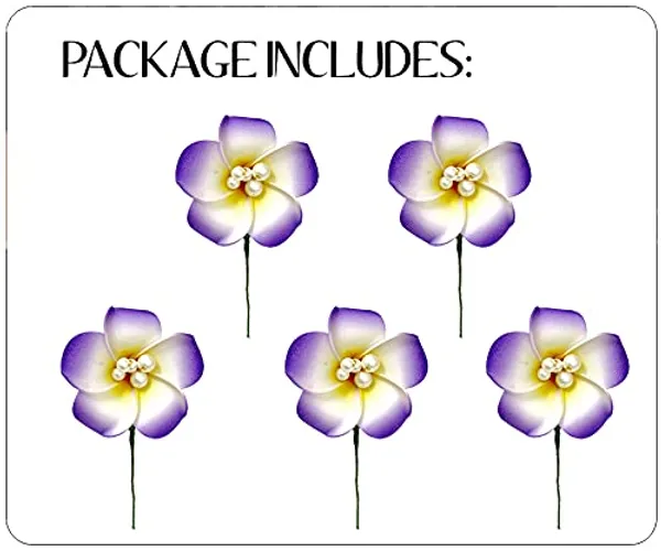 Pack_of_5_Blue_Women_Artificial_Frangipani_Hair_Accessories_And_Juda_Pin__Pins