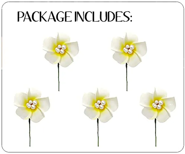 Pack_of_5_White_Women_Artificial_Frangipani_Hair_Accessories_And_Juda_Pin__Pins