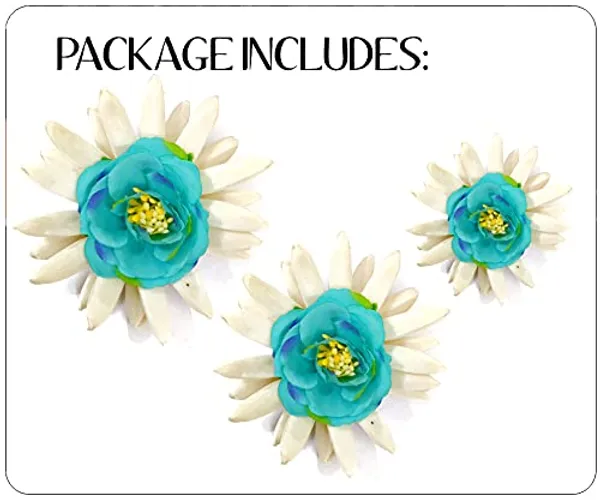 Blue_Artificial_Rose_With_Jasmine_Flower_Hair_Pin_For_Women_&_Girls_(14_X_8_X_4_Cm)