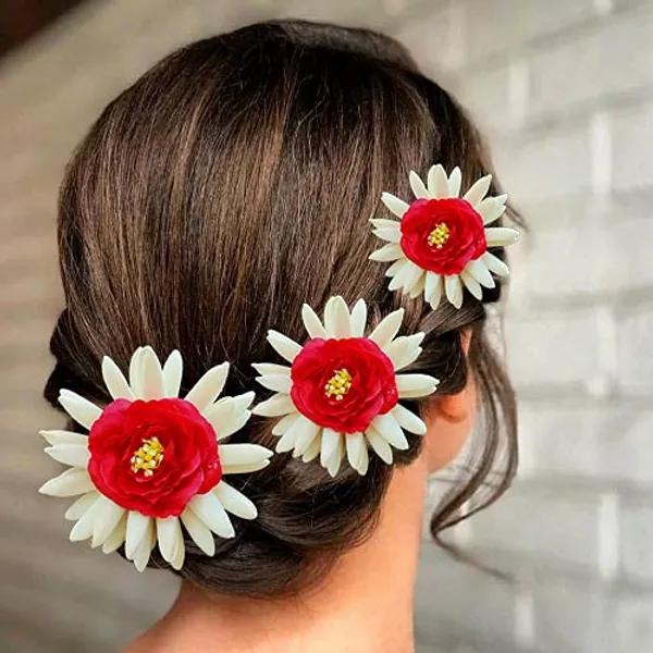 Red_Artificial_Rose_With_Jasmine_Flower_Hair_Pin_For_Women_&_Girls_(14_X_8_X_4_Cm)