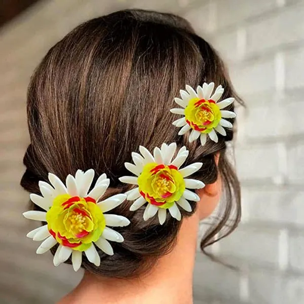 Red_&_Yellow_Artificial_Rose_With_Jasmine_Flower_Hair_Pin_For_Women_&_Girls_(14_X_8_X_4_Cm)