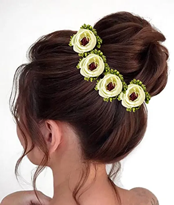 Cream_Attractive_Royal_Look_Artificial_Rose_Flower_Bridal_Wedding_Hair_Accessories_For_Women_&_Girls_(14_X_8_X_1_Cm)