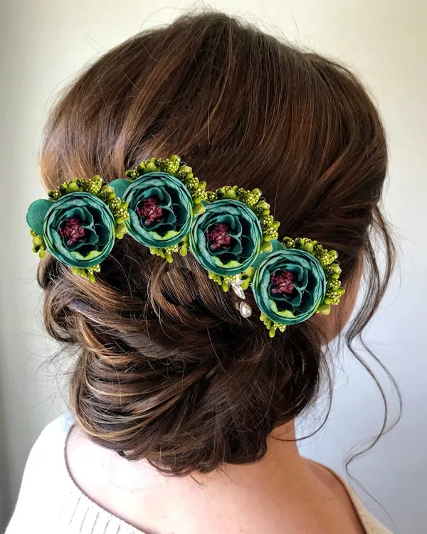 Torquoise_Attractive_Royal_Look_Artificial_Rose_Flower_Bridal_Wedding_Hair_Accessories_For_Women_&_Girls_(14_X_8_X_1_Cm)