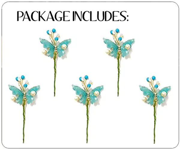 Pack_of_5_Sky_Blue_Butterfly_With_Shiny_Pearl_Hair_Pin_Accessories_For_Women