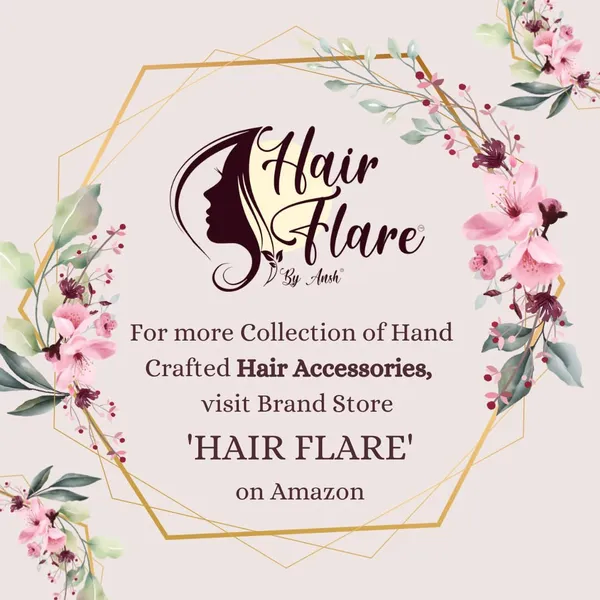 Golden_Artificial_Floral_Metal_Adorned_With_Three_Stunning_Stones_Design_Hairpin_Accessories_For_Women_&_Girls_(Set_Of_8)_(14_X_8_X_1_Cm)