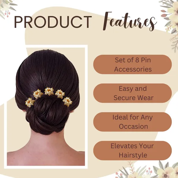 Golden_Metal_Elegant_Pearl_And_Fusion_Juda_Bun_Pin_For_Women_&_Girls_(Set_Of_8)_(14_X_8_X_1_Cm)