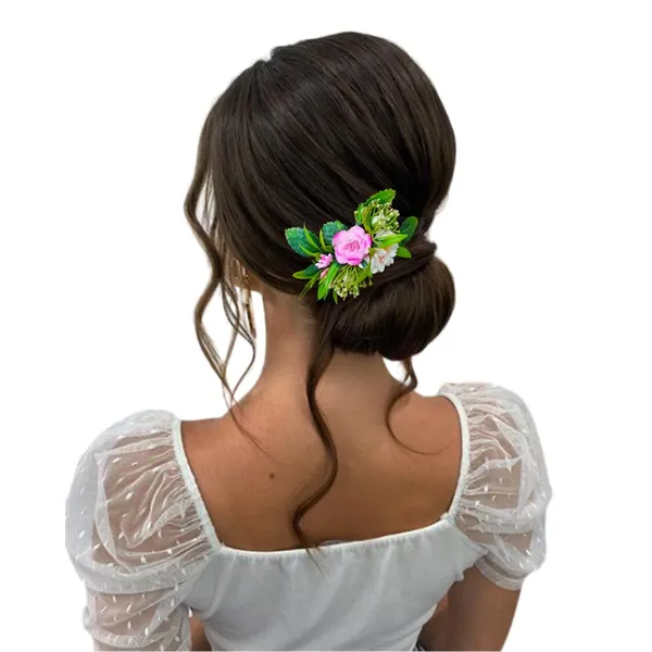 Baby_Pink_&_Peach_Artificial_Metal_Floral_Adorned_With_Intricate_Flowers_And_Leaves_Design_Hairpin_Accessories_For_Women_&_Girls_(14_X_8_X_1_Cm)