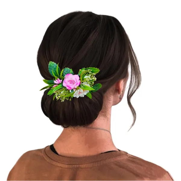 Baby_Pink_&_Peach_Artificial_Metal_Floral_Adorned_With_Intricate_Flowers_And_Leaves_Design_Hairpin_Accessories_For_Women_&_Girls_(14_X_8_X_1_Cm)
