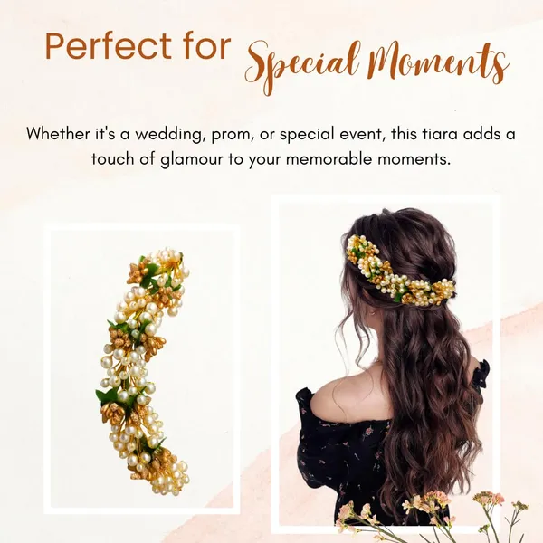 Golden_Pearl_And_Beads_With_Pollen_Design_Hair_Vein_For_Women_&_Girls_(14_X_8_X_1_Cm)