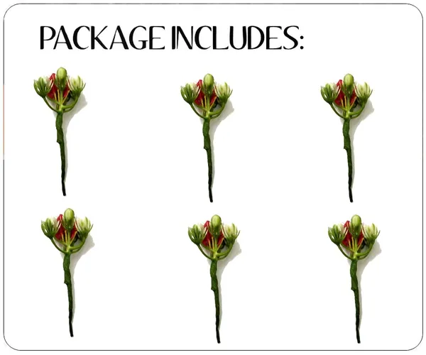 Red_Artificial_Floral_Design_Bridal_Hair_Accessories_For_Women_&_Girls