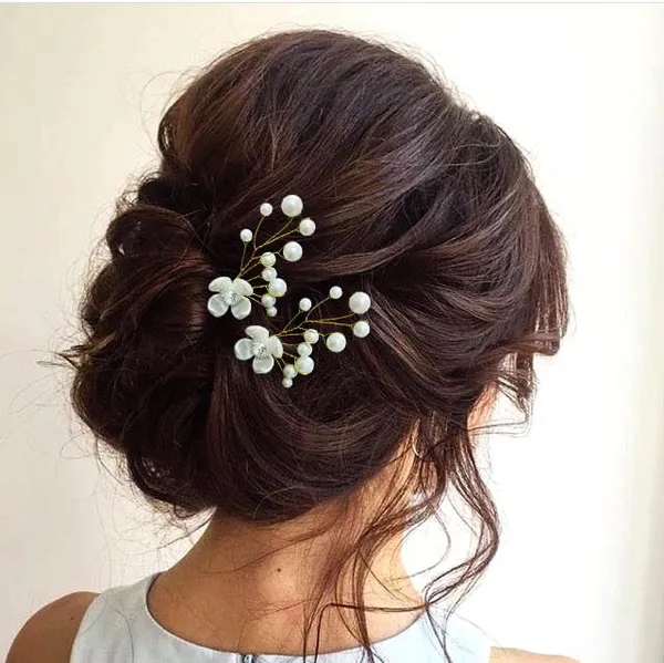 Pearl_Small_Flower_With_Pearls_Hair_Pin_For_Women_&_Girls