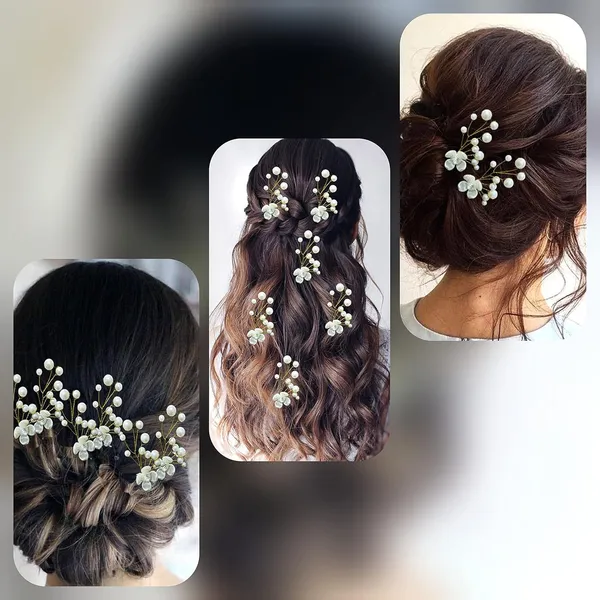 Pearl_Small_Flower_With_Pearls_Hair_Pin_For_Women_&_Girls