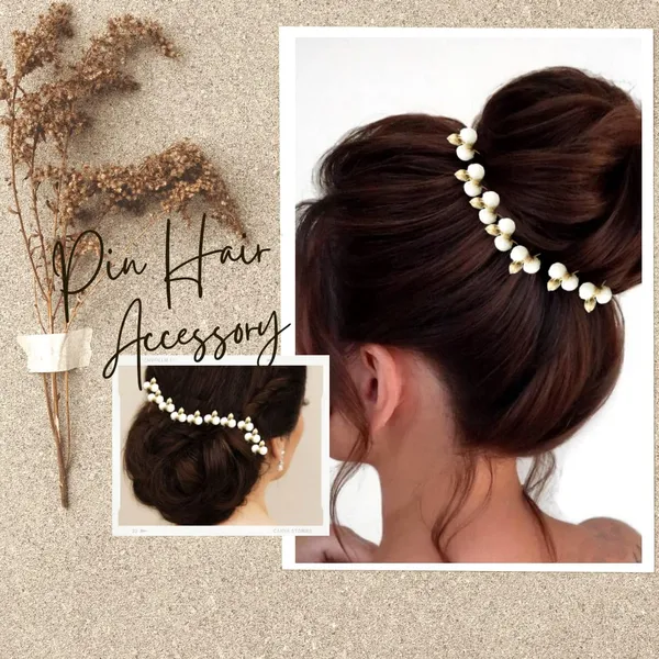 White_Artificial_Mogra_Pollen_With_Pearl_Hair_Pin_For_Women_&_Girls