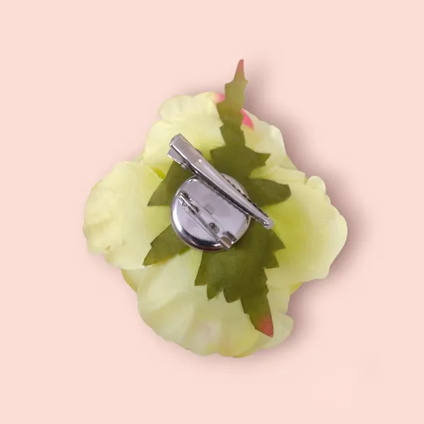 Lemon_Artificial_Rose_Hair_Pin_Accessories_For_Women_&_Girls_(14_X_8_X_1_Cm)