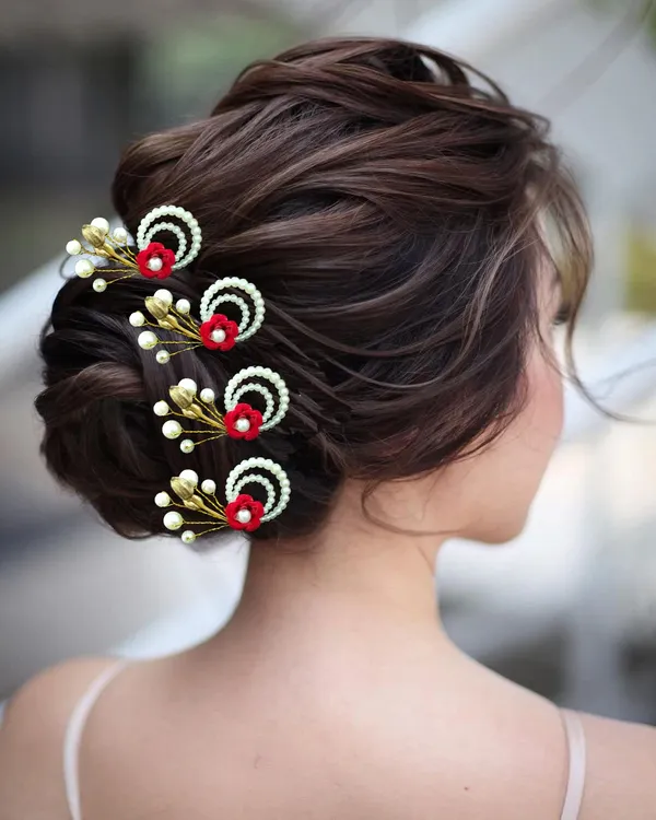 Pack_of_8_Red_Artificial_Flower_With_Pearls_Hair_Pin_Accessories_For_Women