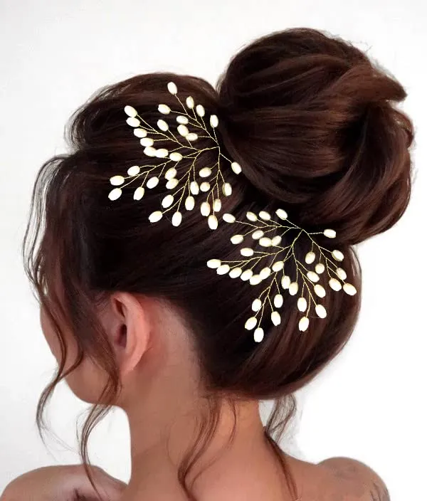 Pack_of_4_Silver_Pearl_Designed_Artificial_Hair_Pin_For_Women