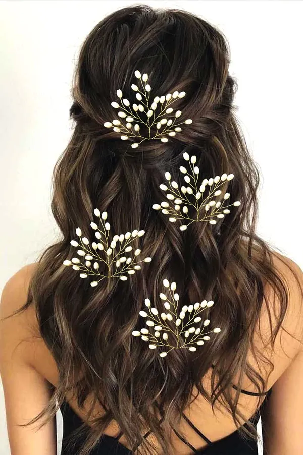 Pack_of_4_Silver_Pearl_Designed_Artificial_Hair_Pin_For_Women
