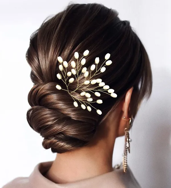 Pack_of_4_Silver_Pearl_Designed_Artificial_Hair_Pin_For_Women
