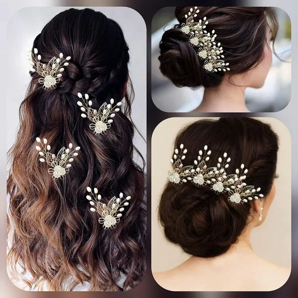 Pack_of_4_Silver_Artificial_Metal_Roses_With_White_Pearls_And_Metal_Leaves_Hair_Pin_For_Women