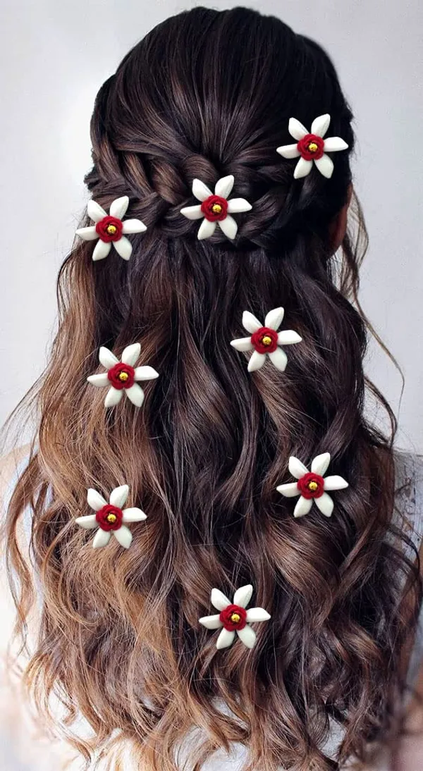 Pack_of_8_Red_Artificial_Jasmine_Flower_With_Pearls_Hair_Pin_Bridal_Hair_Accessories_Pins
