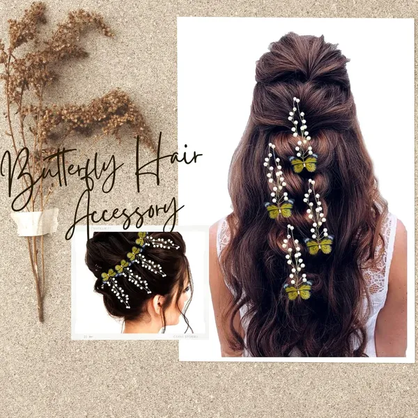 Yellow_Beautiful_Handmade_Floral_Wedding_Bridesmaid_Hair_Jewellery