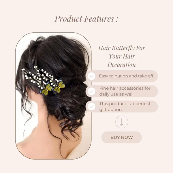 Yellow_Beautiful_Handmade_Floral_Wedding_Bridesmaid_Hair_Jewellery