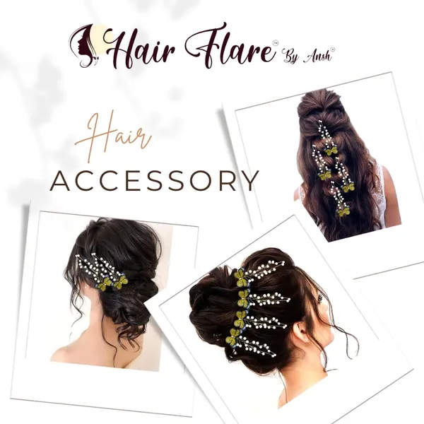Yellow_Beautiful_Handmade_Floral_Wedding_Bridesmaid_Hair_Jewellery