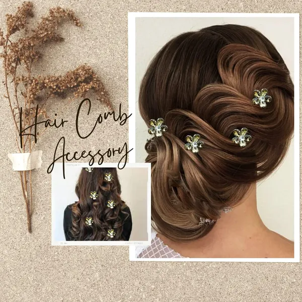 Gold_Stone_Made_Flowers_Hair_Comb_Slide_For_Women_&_Girls